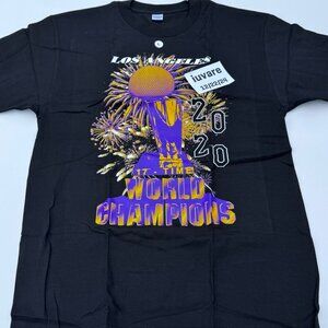 UNDEFEATED x LAKERS 2020 Championship Tee LARGE